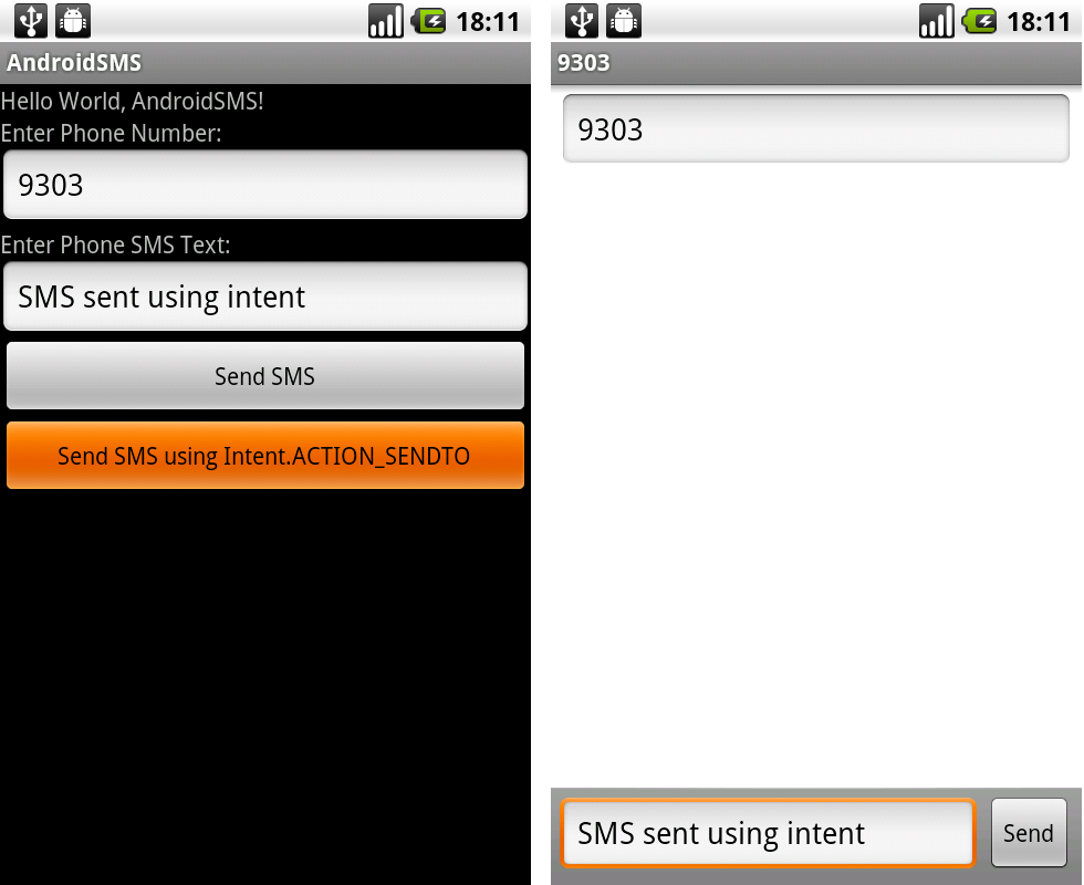 Sms send we. Send SMS. Неявный Intent Action_send. SMS Android. Intent Action что это.