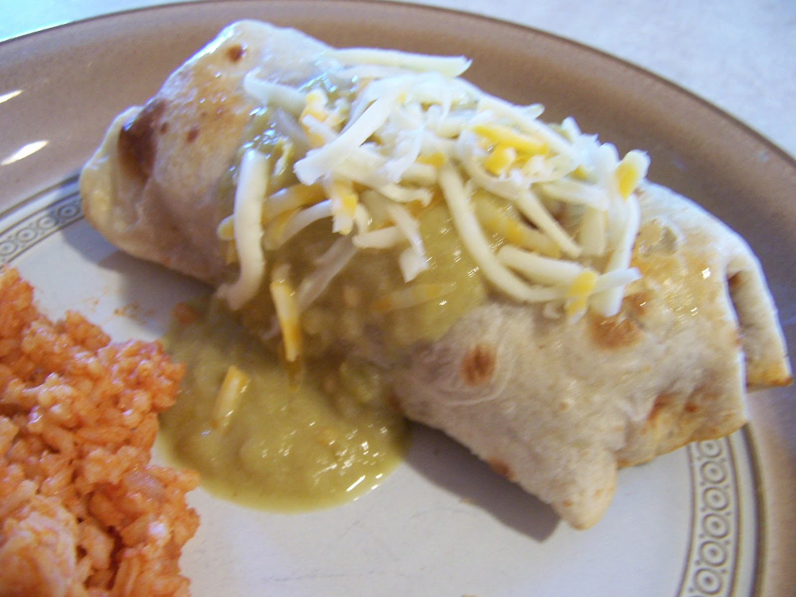 Mommy's Menu Chi Chi's Chimichangas