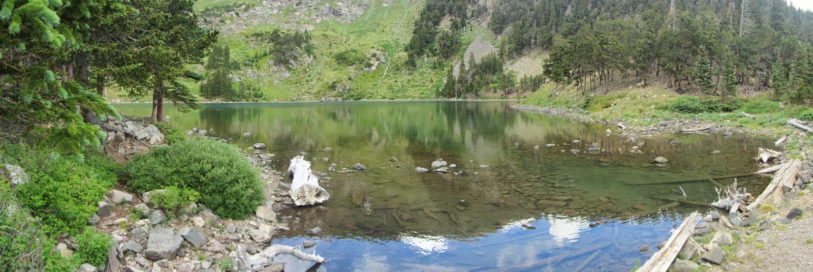 New Mexico Camping Horseshoe Lake & Lost Lake (Wheeler Peak Wilderness