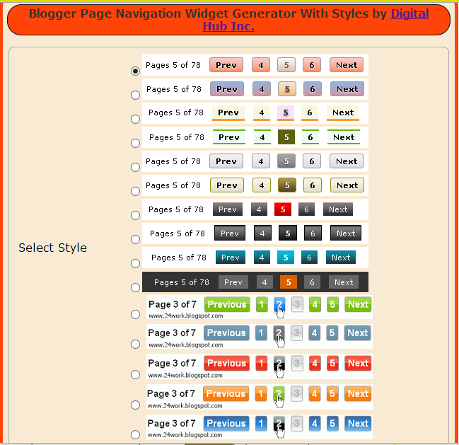 How to Add Numbered Page Navigation Widget in Blogger Teach Tuts
