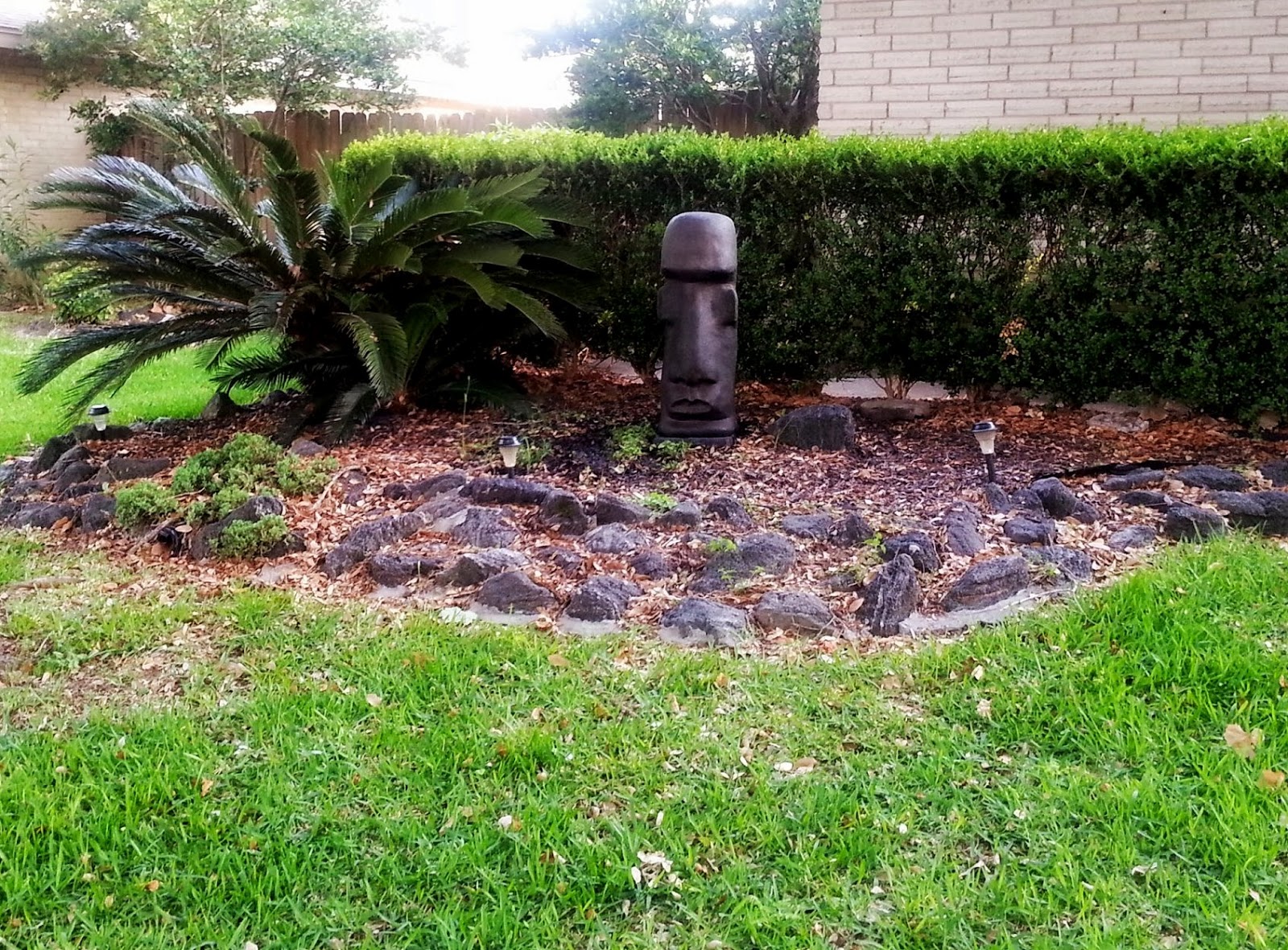 Oh, No!! That did NOT happen!!: Easter Island Head Sculpture Has a Home