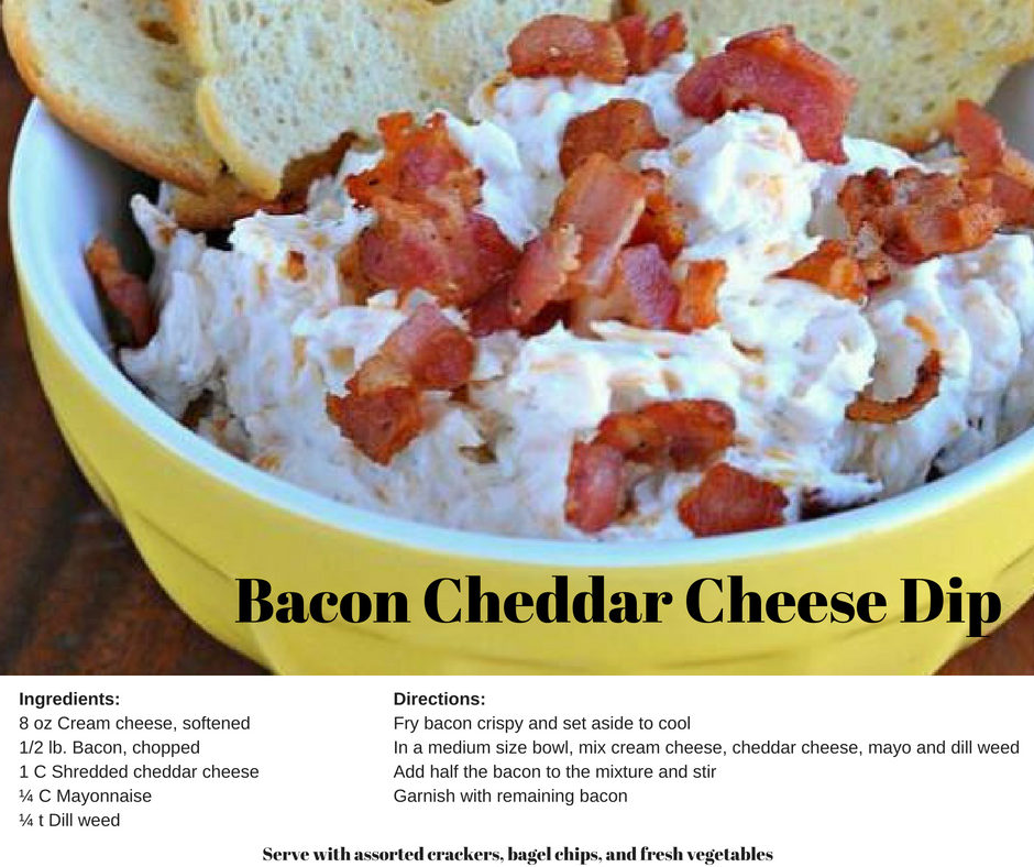 Bacon Cheddar Cheese Dip Southern Sass Publications