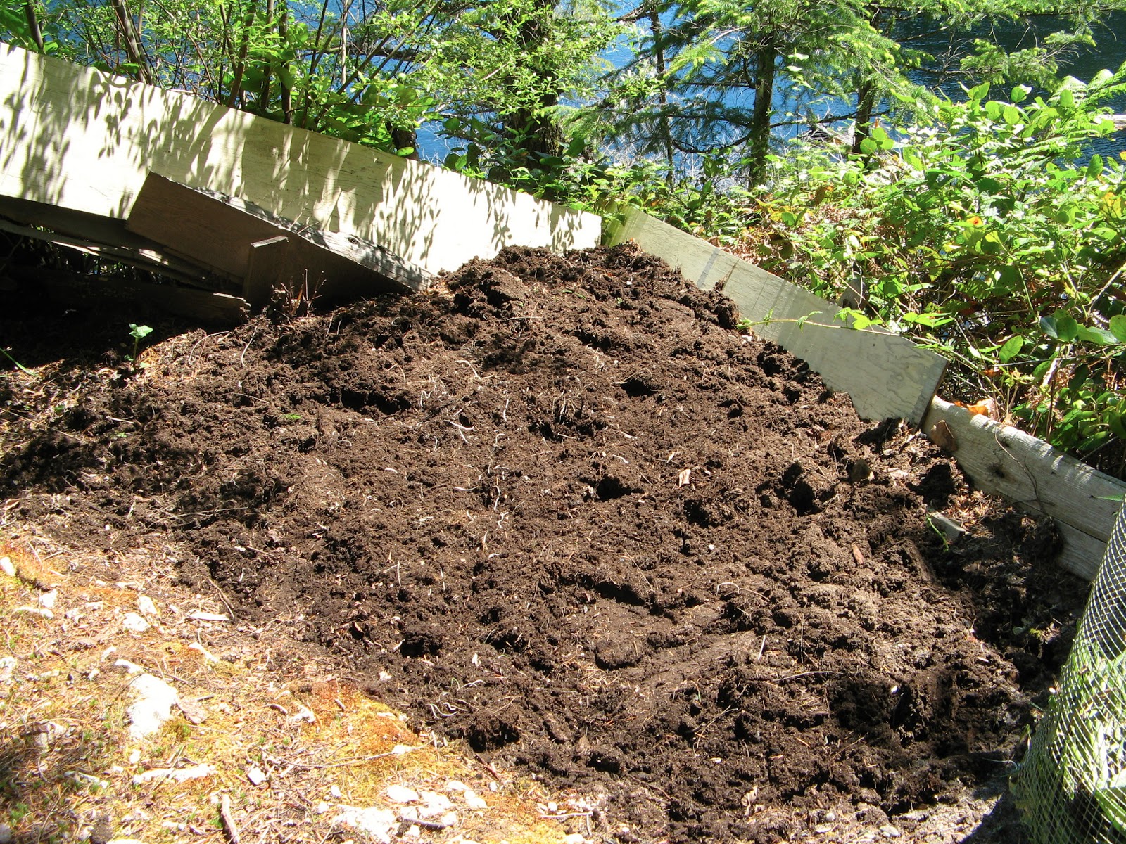Powell River Books Blog Compost Pit Completes Full Cycle