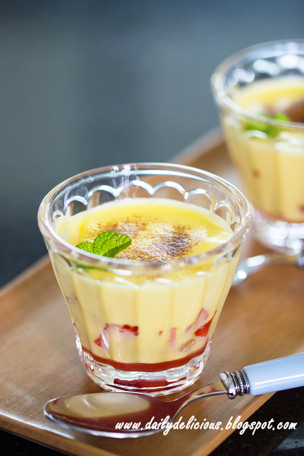 dailydelicious: Sunday Sabayon with Strawberries