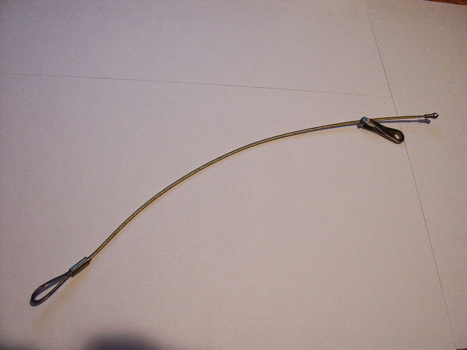 SC/RAMBLER1969 (Hursts AntiSleeper) Documenting an NOS Hood Pin Lanyard Cable