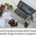 Visual Principles to Follow While Creating Graphic Design Content on Instagram