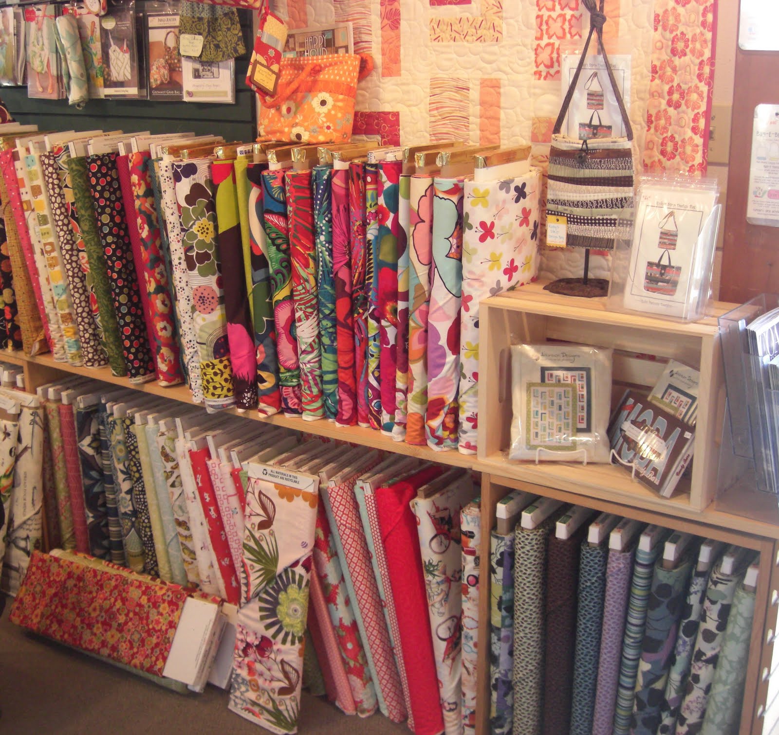 Selvage Blog Center Diamond Quilt Shop in Cannon Beach, Oregon