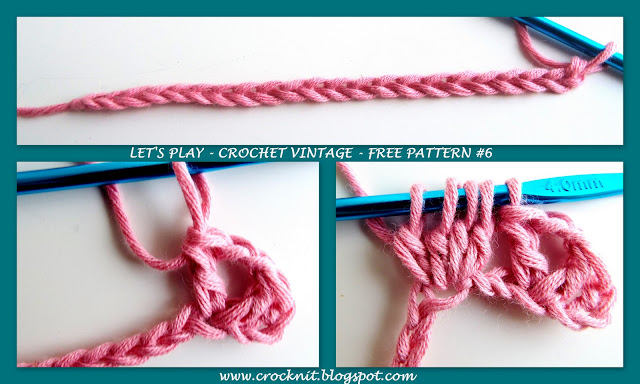 free crochet patterns, clusters, v-stitches, how to crochet,