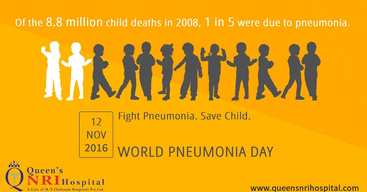 Queen's NRI Hospital Fight Pneumonia Save Child World Pneumonia Day