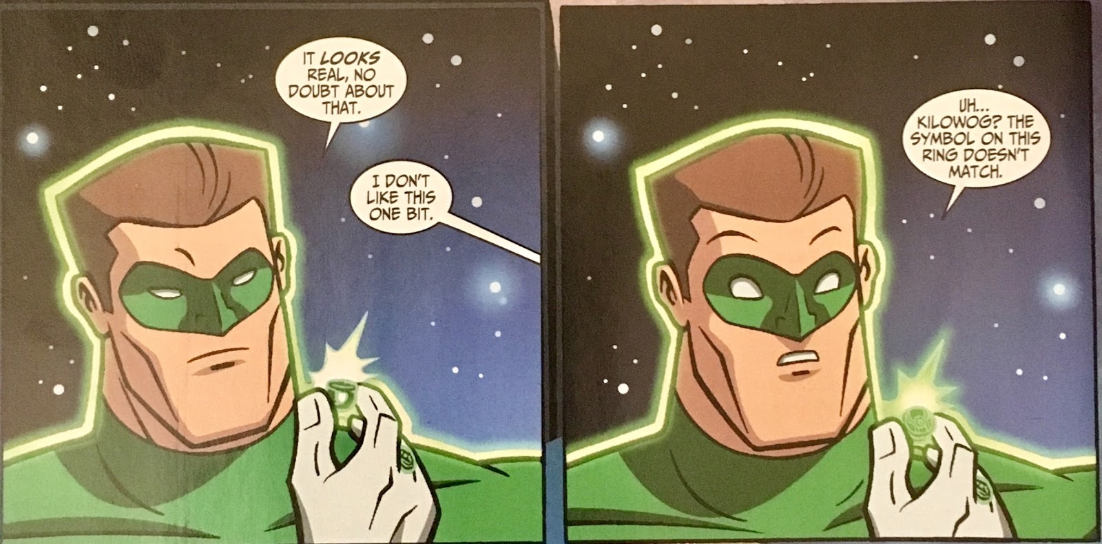 Green Lantern: The Animated Series #0 (2012) | Chris is on Infinite Earths