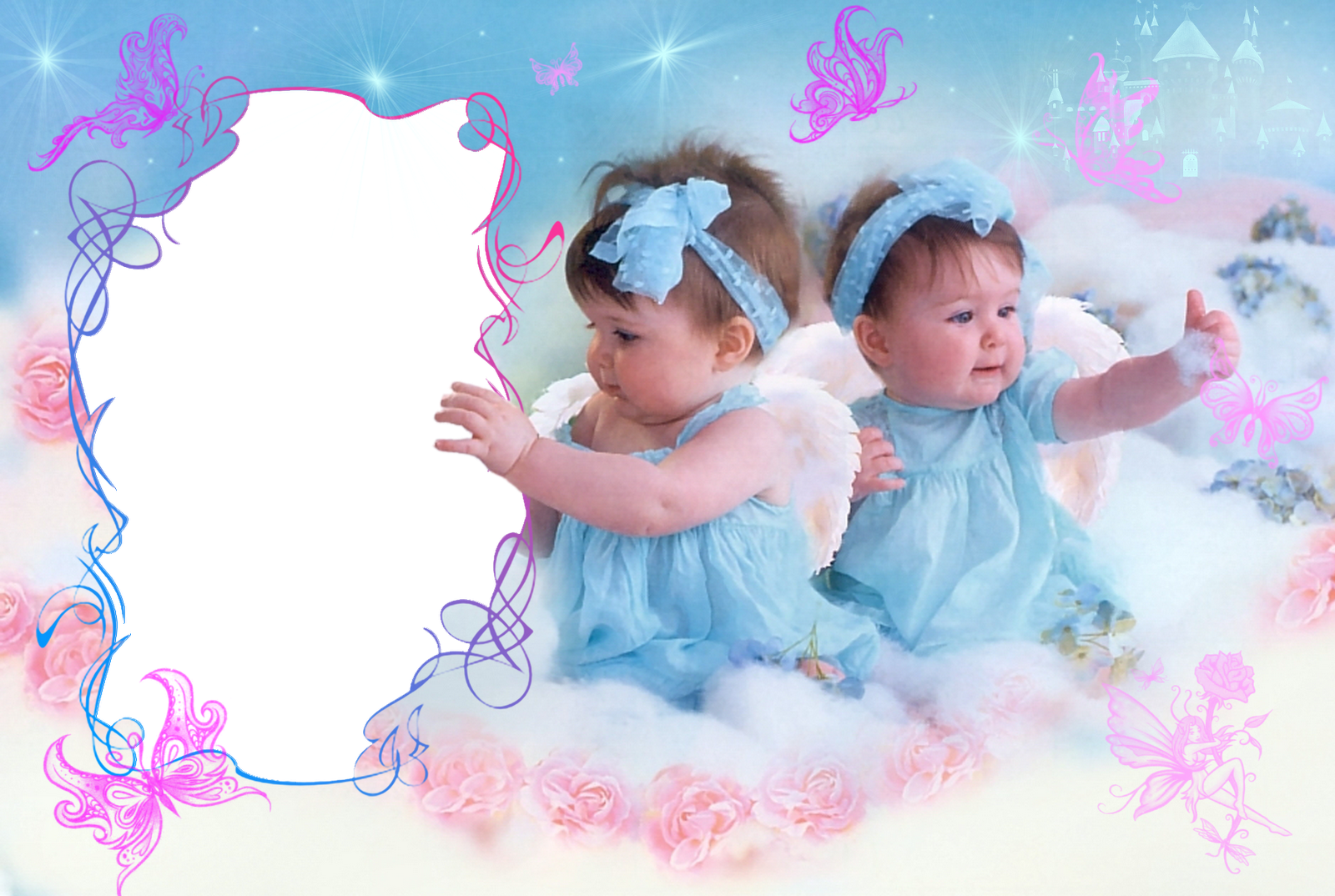 50 baby frames PNG Imagens para