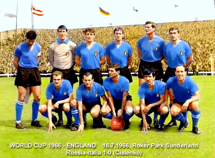 EQUIPOS DE FÚTBOL SELECCIÓN DE ITALIA en la temporada 196566
