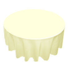 120 Inch Ivory Table Linen