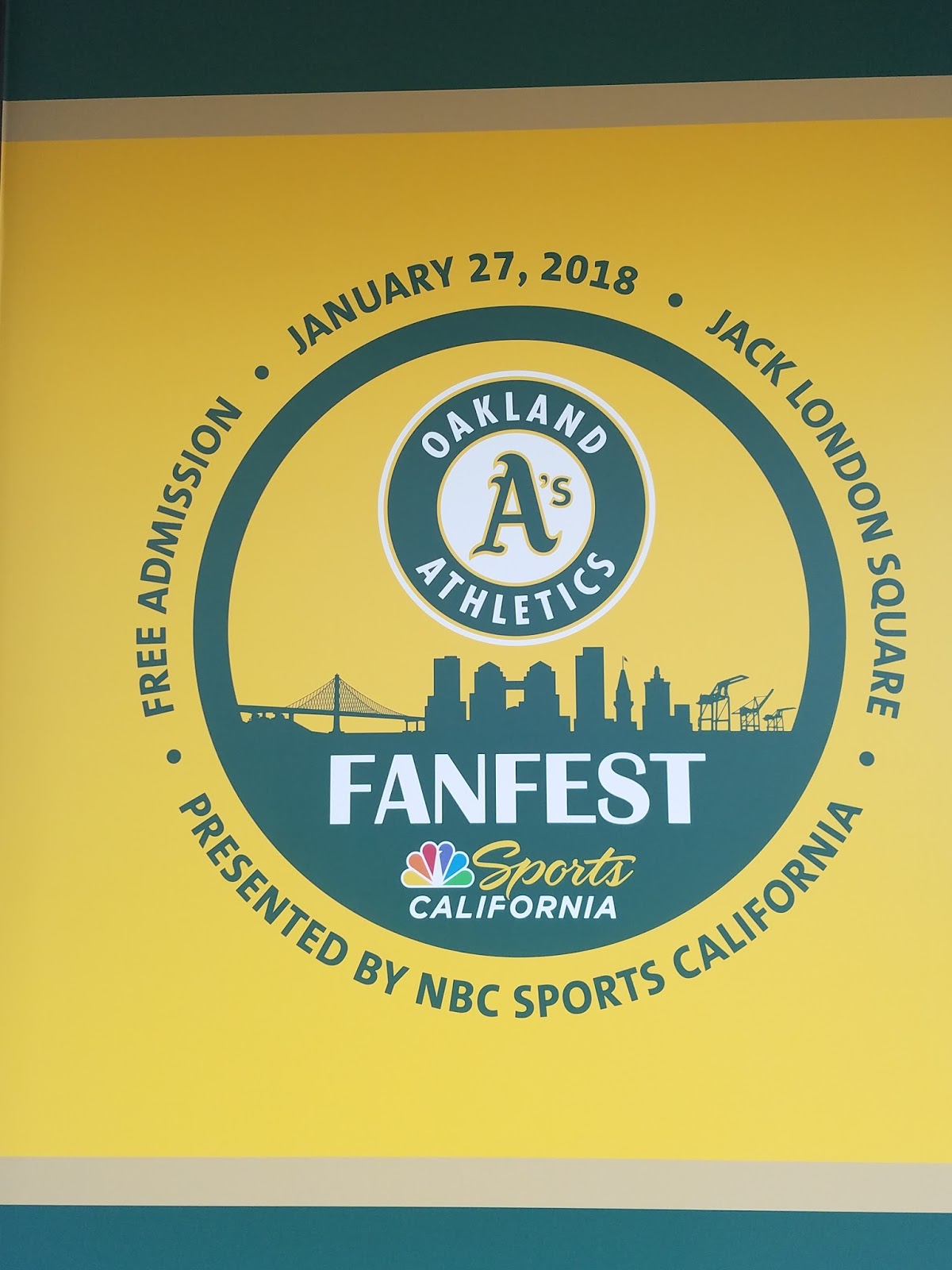 Adventures in Weseland A's Fan Fest 2018