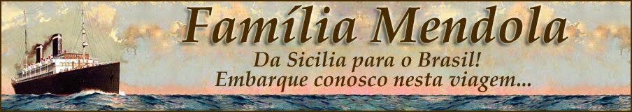 Família Mendola - Da Sicilia para o Brasil! Embarque conosco nesta viagem...