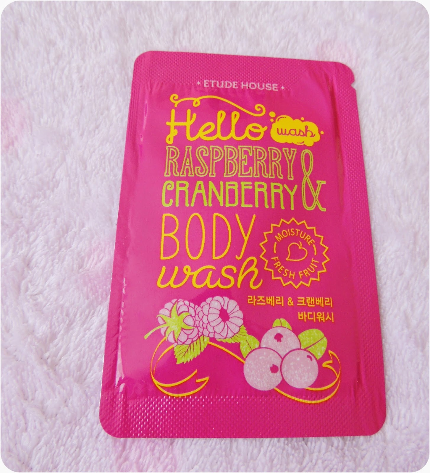 [MdM] Hello Raspberry & Cranberry Body Wash Korean Beauty Dream