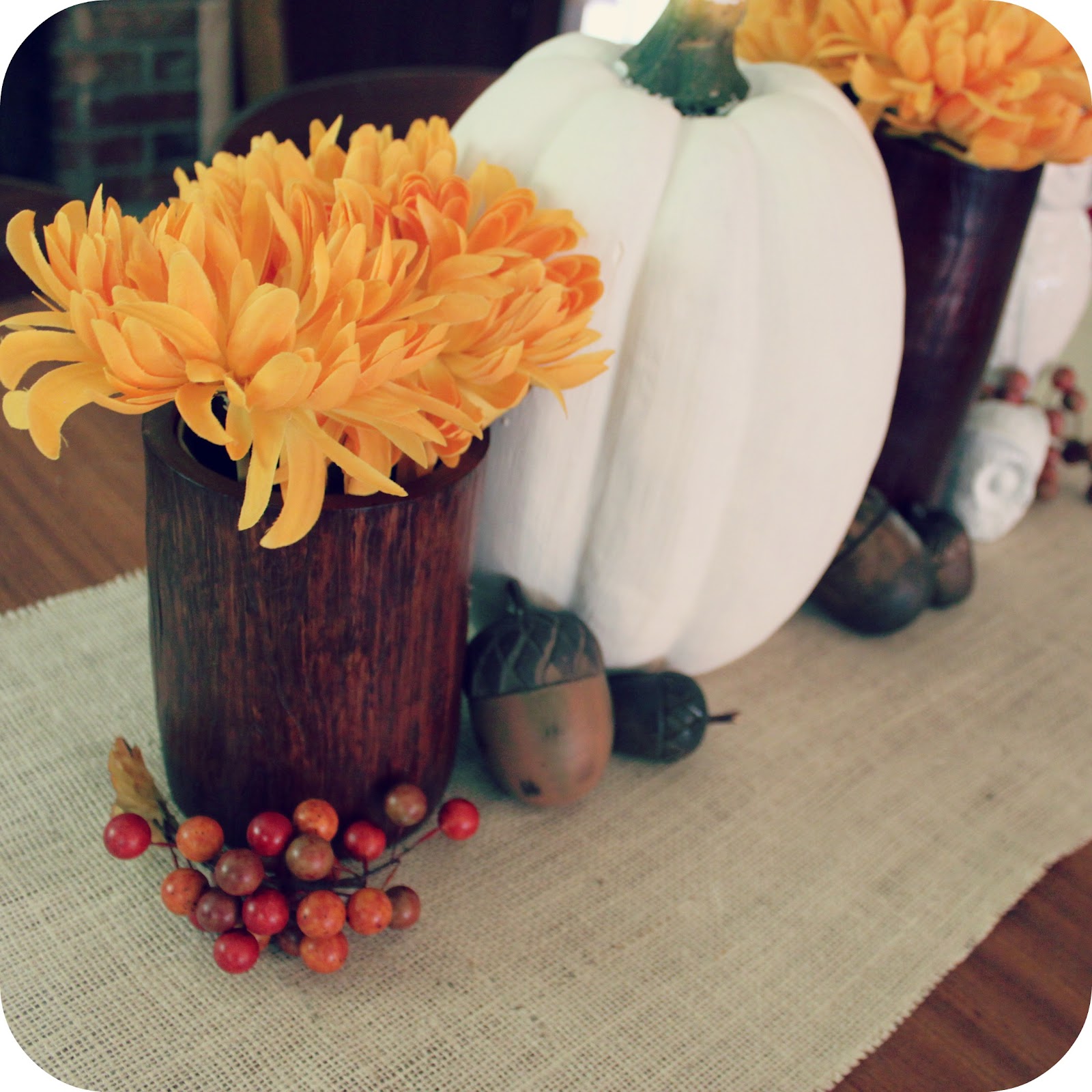 This Girl's Life: {our fall dining table}