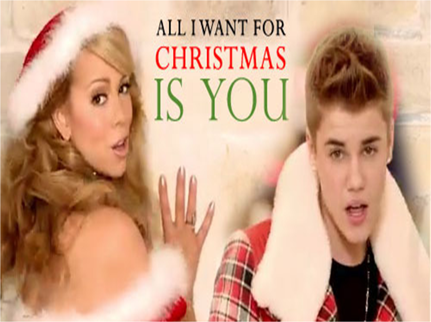 Christina Deyans: Justin Bieber Ft Mariah Carey - All I Want For ...