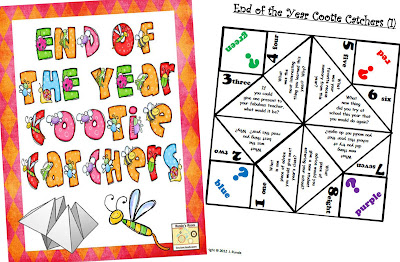 photo of End of the Year Cootie Catchers @ Runde's Room
