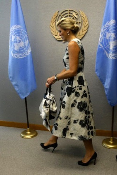 Queen Maxima attended the 68th United Nations General Assembly in New York