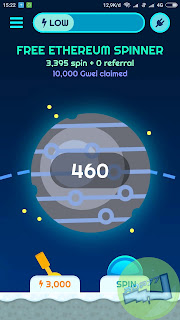 Spin Sambil Dapat Etherum Gratis Spin Sambil Dapat Etherum Gratis