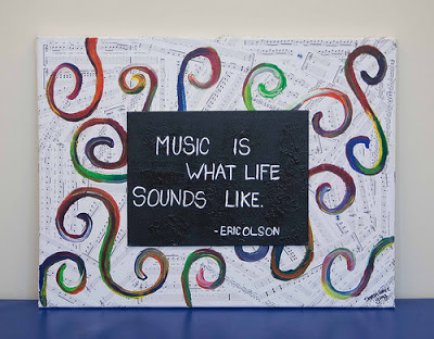 Music is what life sounds like