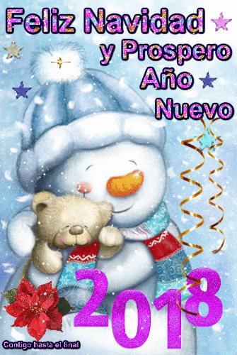 Asombro sientes Imagenes, fantasia y color: Feliz Navidad y Prospero Año Nuevo 2018