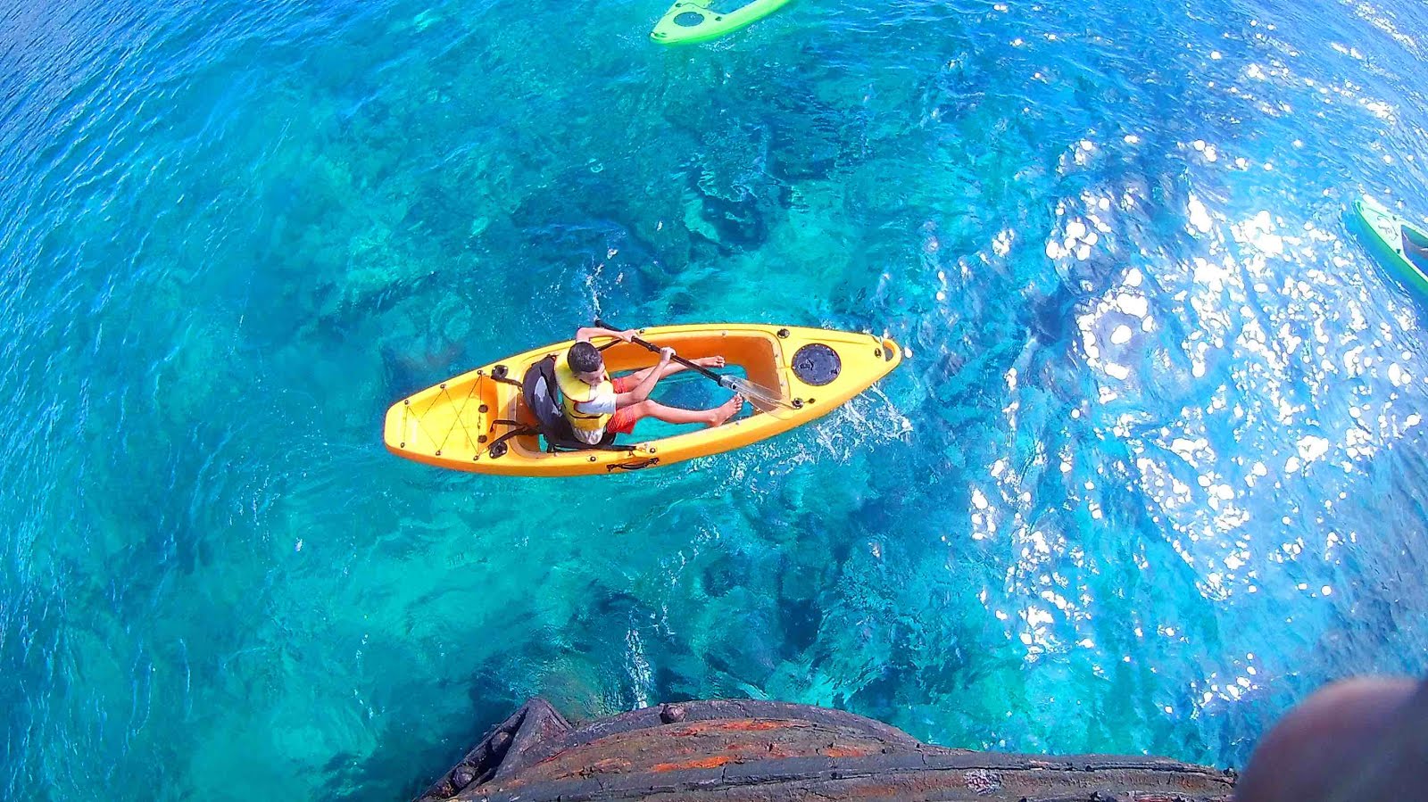 All new glass bottom kayak tours on Rarotonga ­ Cook Islands