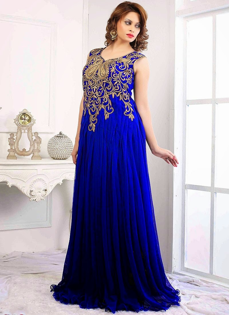 Buy Online Pakistani Maxi Dresses Goldin Ma