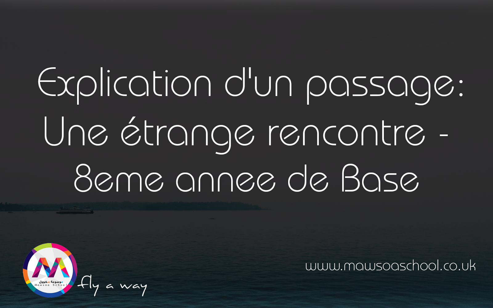 la fin de une étrange rencontre