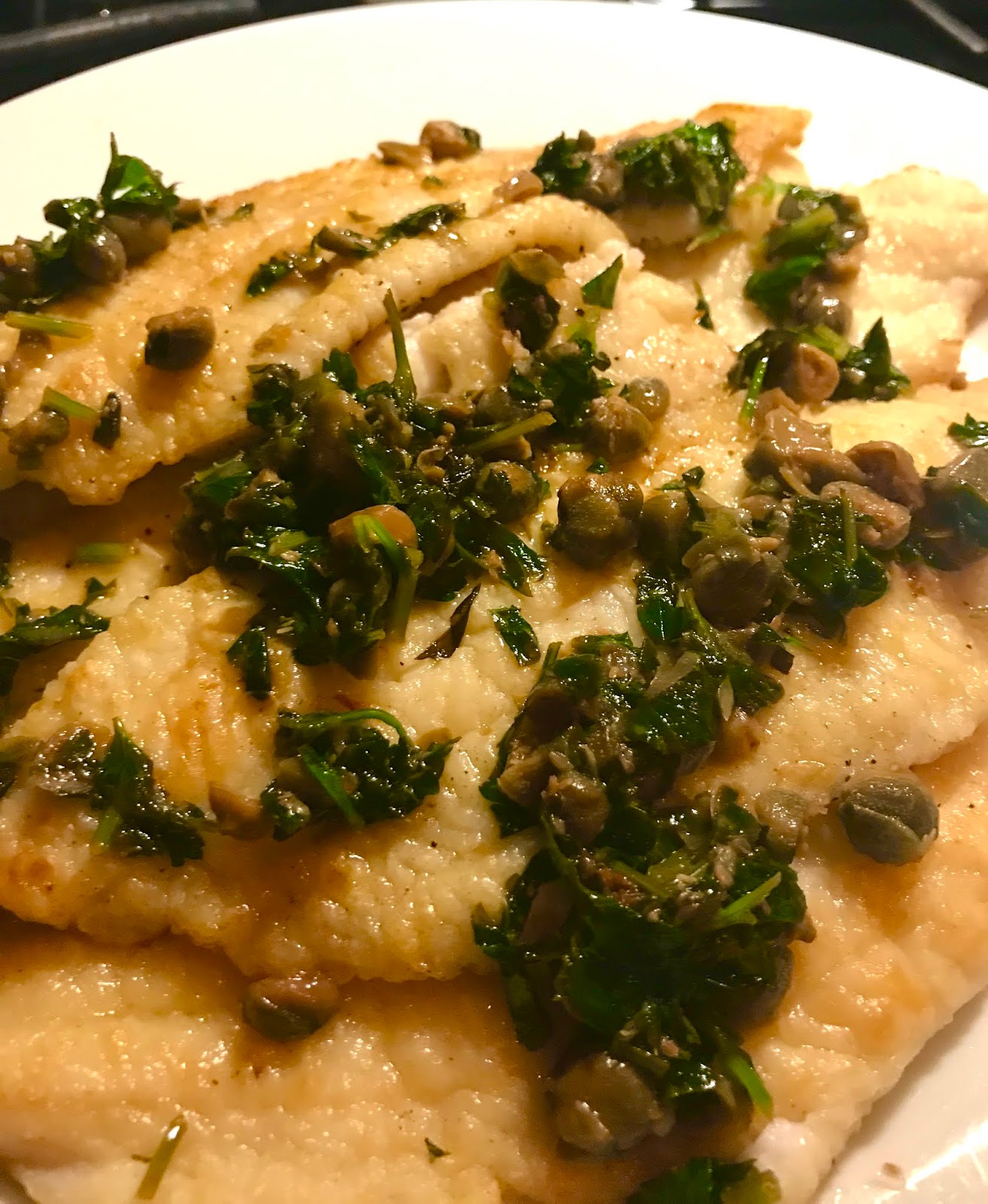 Pan Fried Dover Sole aka Sole Meunière