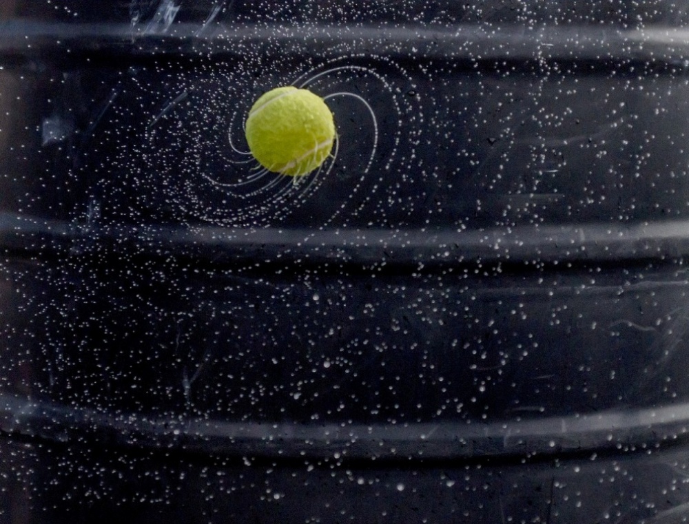 The 100 best photographs ever taken without photoshop - A galactic tennis ball