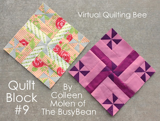 Virtual Quilting bee program featured by top US quilting blog, Diary of a Quilter