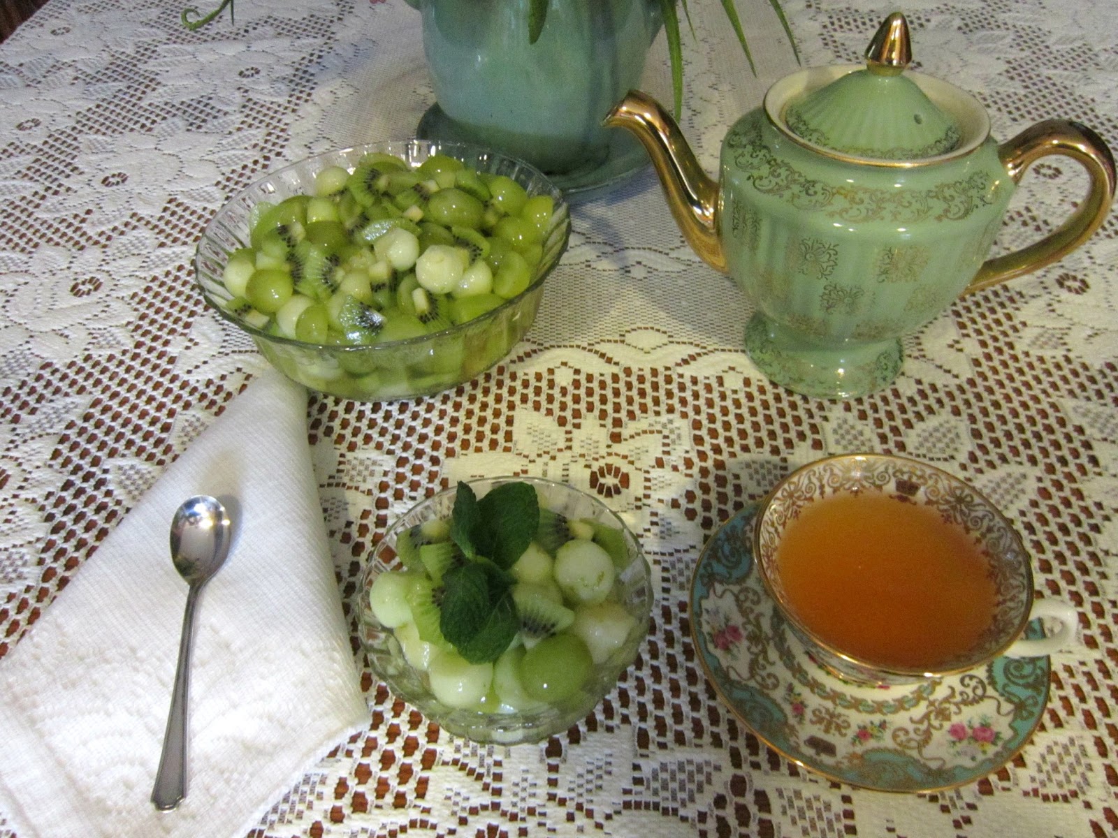 Relevant Tea Leaf: Jasmine Tea Syrup and Jasmine Sorbet