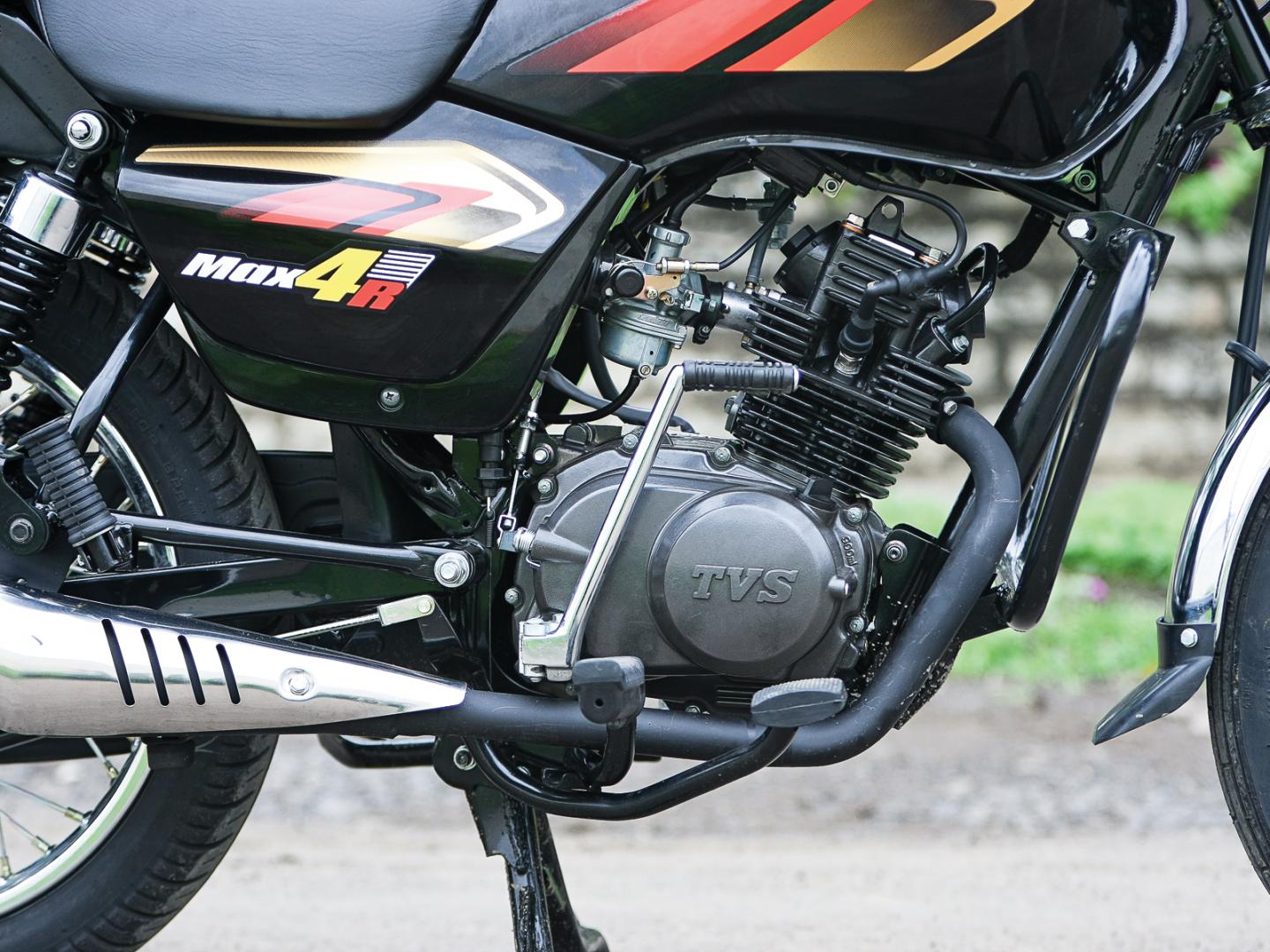 Engine Tvs Max 4r Auto Pearl Waterproof Two Wheeler Cover For TVS