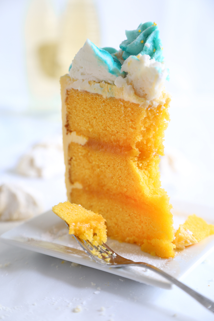 Lemon Meltaway Cake Sprinkle Bakes