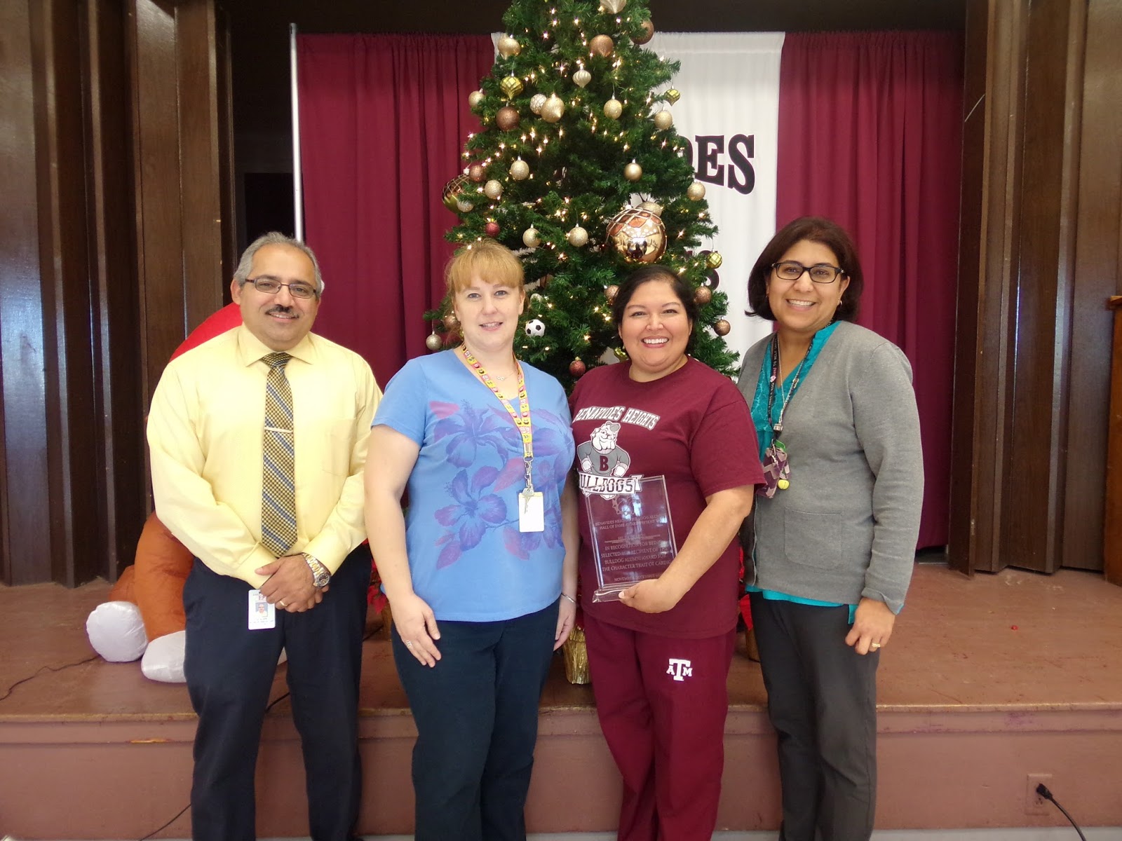 Eagle Pass ISD iVision Mrs. Hilda De Leon Named to Bulldog Hall of Fame