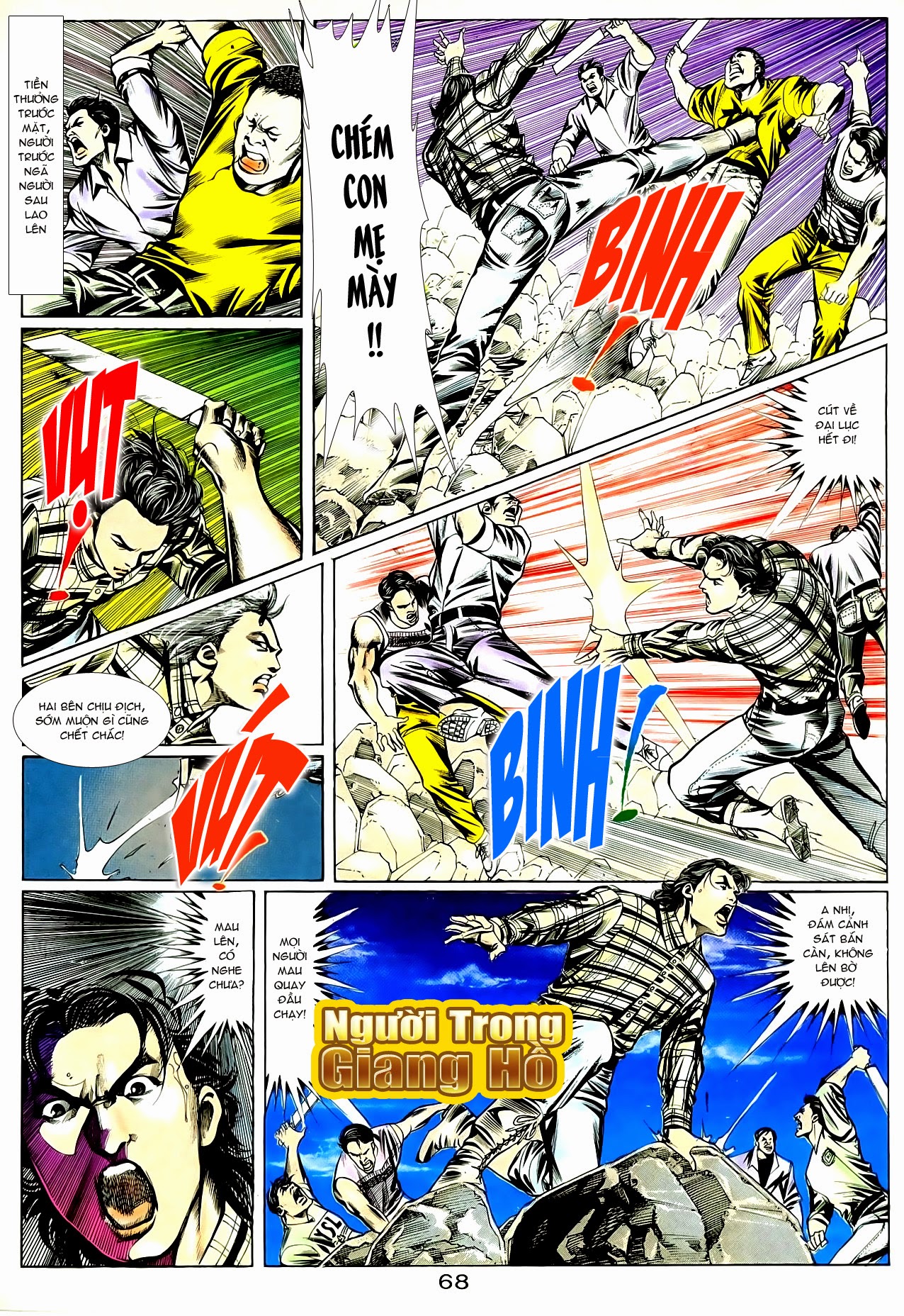 Người Trong Giang Hồ chap 90 - Trang 4