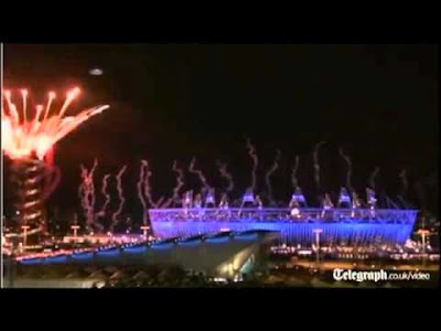 UFO ΣΤΗΝ ΤΕΛΕΤΗ ΕΝΑΡΞΗΣ ΟΛΥΜΠΙΑΚΩΝ ΑΓΩΝΩΝ ;  