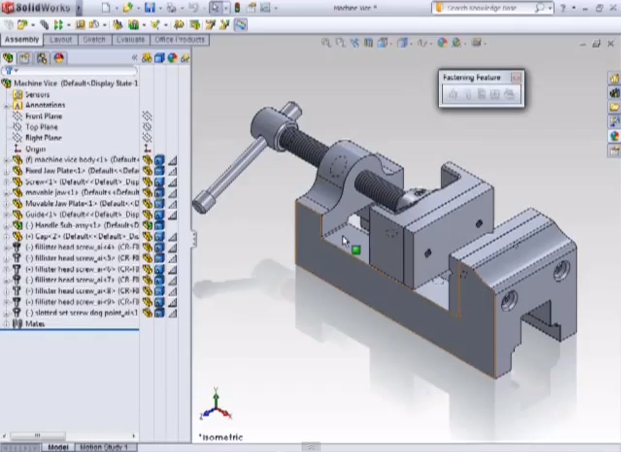 Solid modeling using solidworks 2012 villepassl