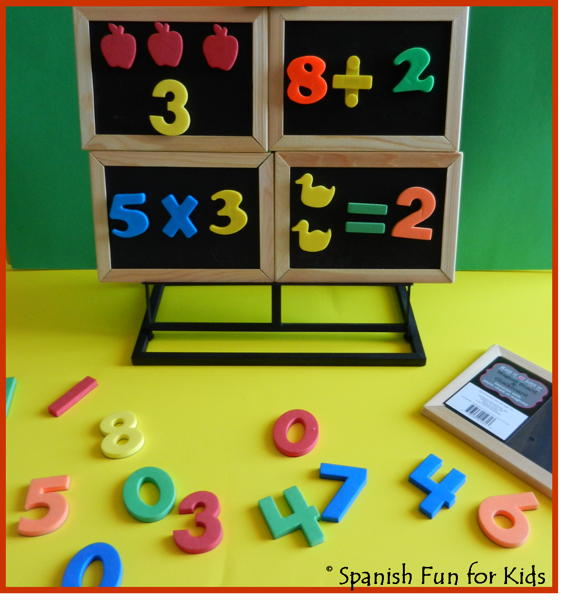 Music and Spanish Fun Five Fun Activities with Boards and Numbers