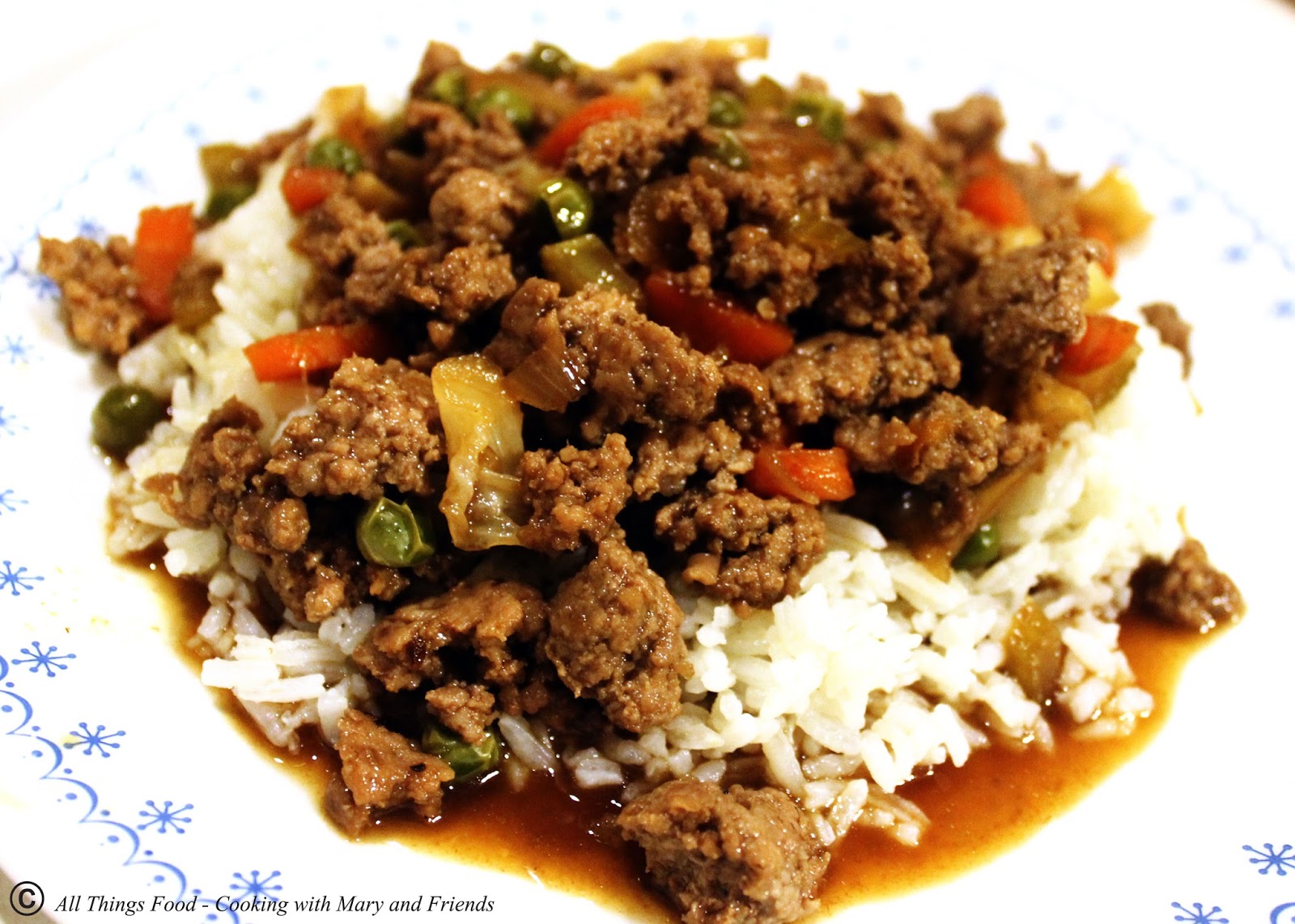 Cooking With Mary and Friends Asian Beef and Rice