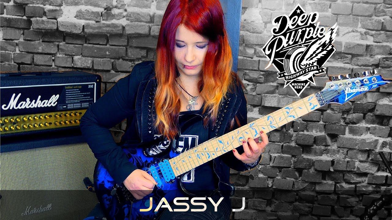 Jassy J Deep Purple Highway Star [guitar Solo Cover] 4 K