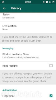 WhatsApp Fingerprint Authentication Feature for Android Users