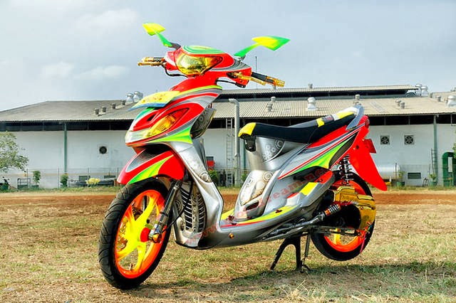  Modifikasi  Motor  Yamaha  Mio  Sporty 