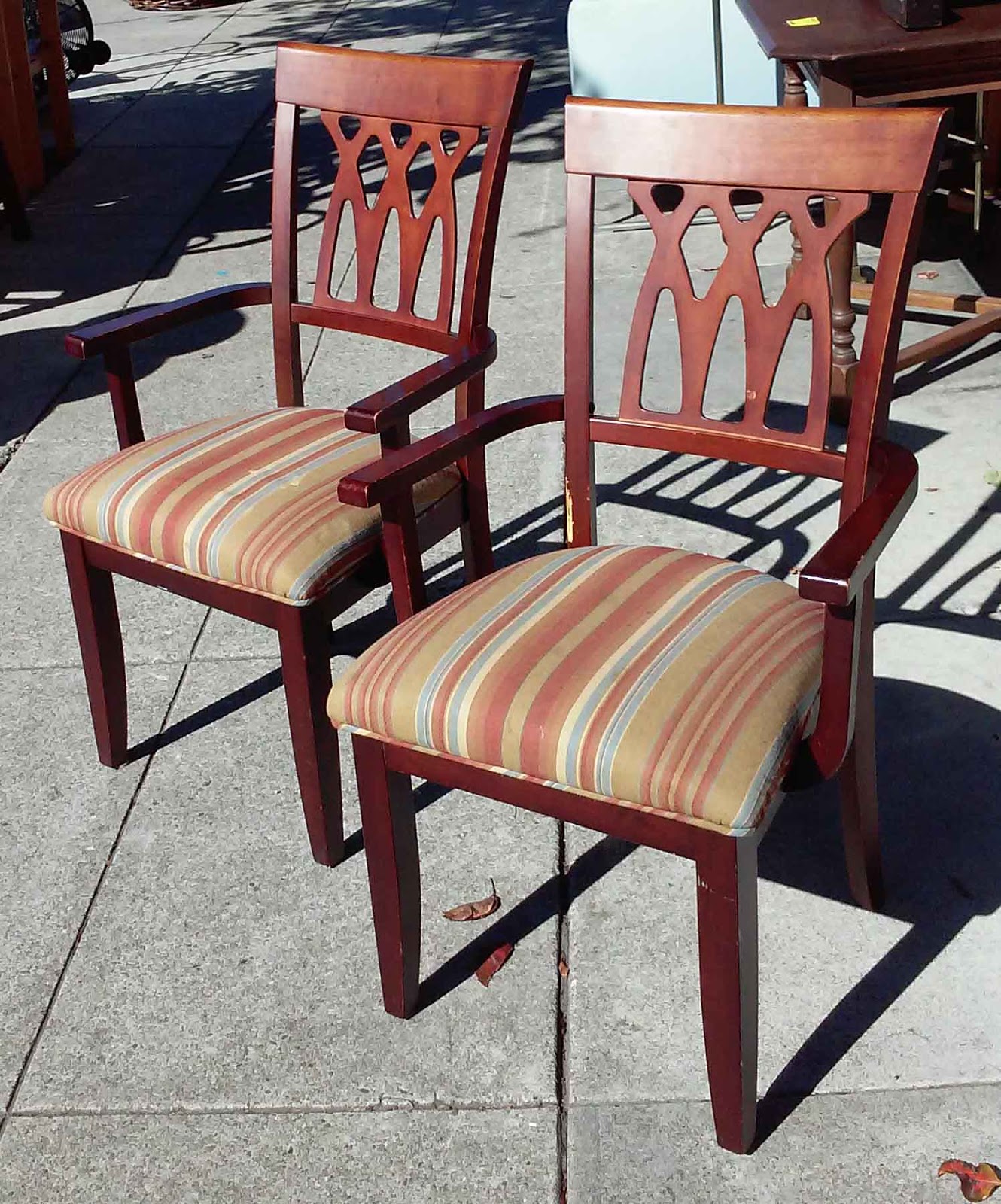 UHURU FURNITURE & COLLECTIBLES SOLD Dining Arm Chairs 10 / each