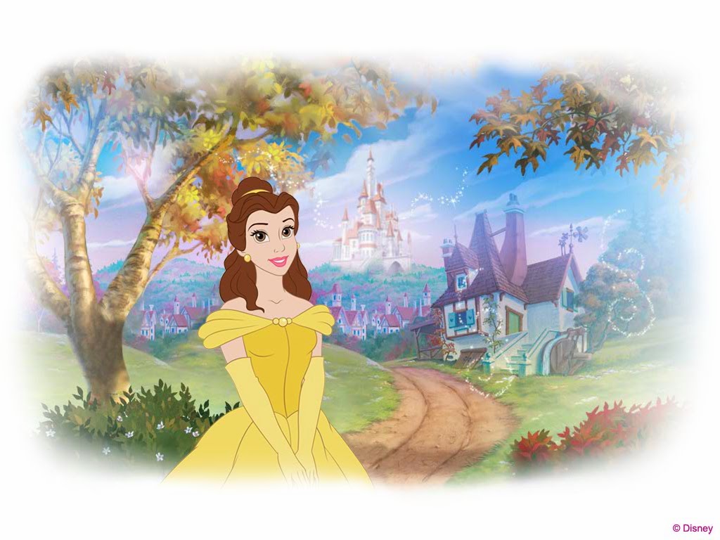 Free Desktop Wallpaper: Disney Princess Belle Wallpaper
