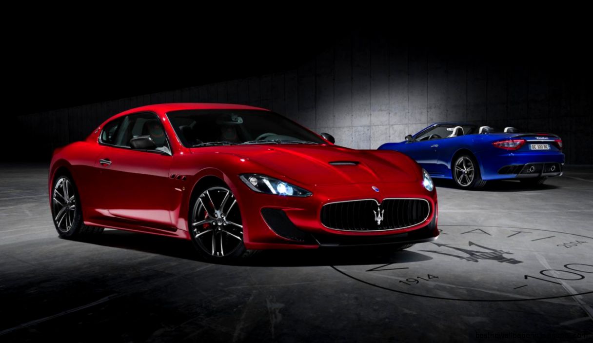 Images Gallery for 2015 Maserati GranTurismo Coupe Red and Blue