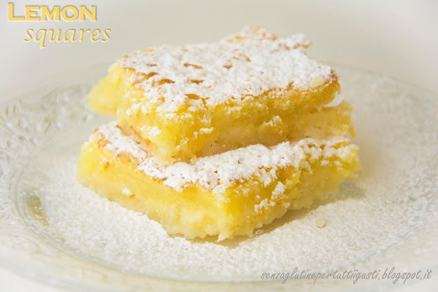 lemon squares senza glutine di martha stewart