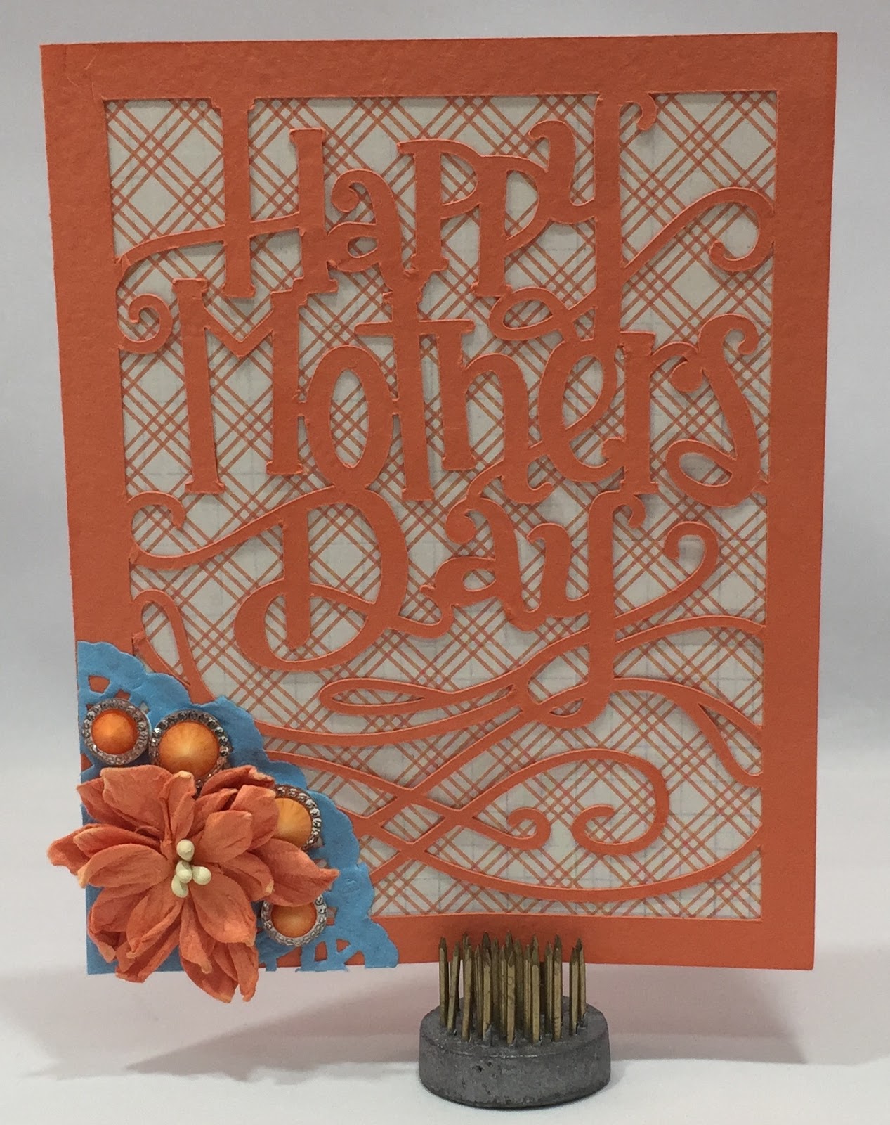 Golden Goddess Designs: Cricut Happy's Mother's Day card